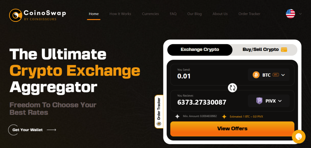 Swap PIVX Instantly Without KYC Using CoinoSwap