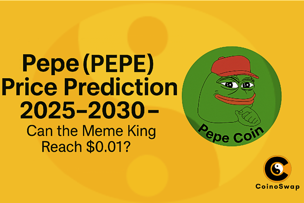 Pepe (PEPE) Price Prediction 2025–2030 — Will the Meme King Reach $0.01?
