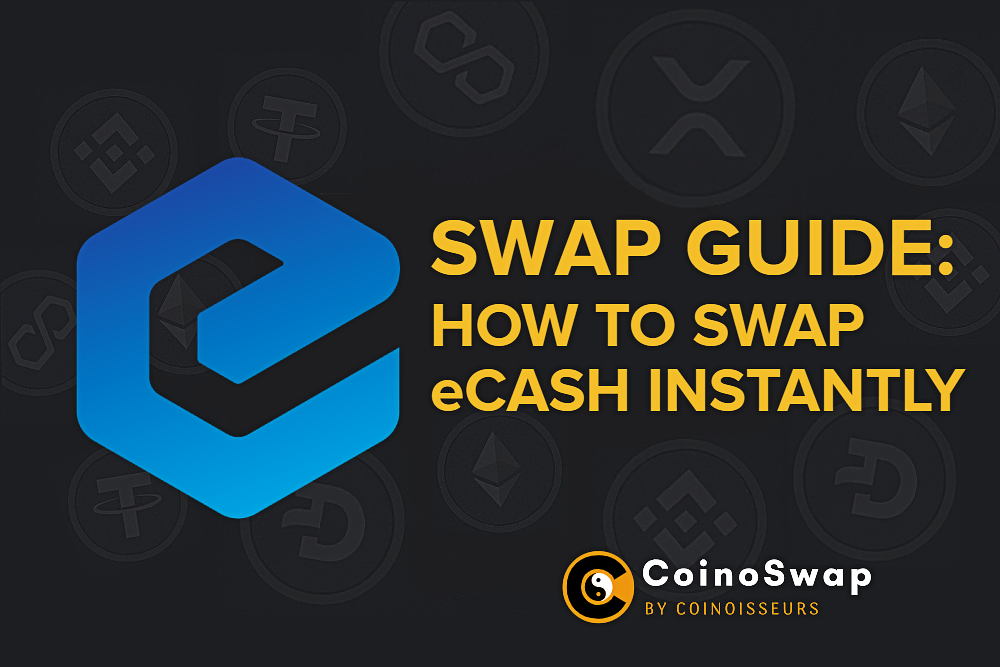 Swap eCash (XEC) Instantly Without KYC Using CoinoSwap