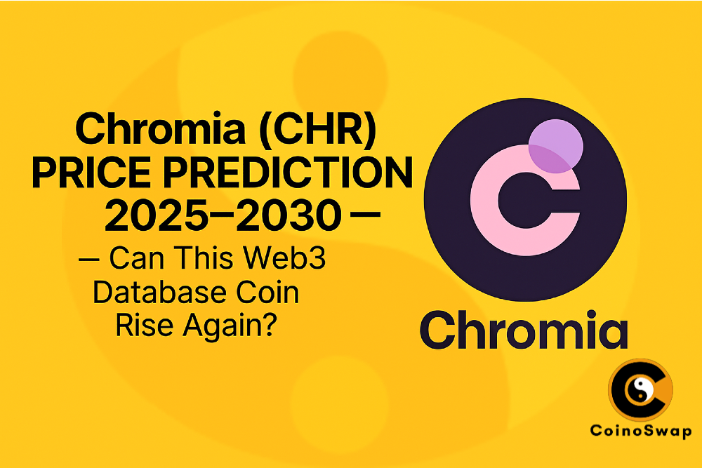 Chromia (CHR) Price Prediction 2025–2030 — Can It Rise Again in Web3 and Gaming?