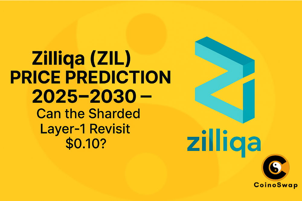 Zilliqa Price Forecast 2025–2030 — Can the Sharded Layer-1 Revisit $0.10?