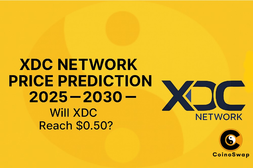 XDC Price Forecast 2025–2030 — Will XDC Reach $0.50?